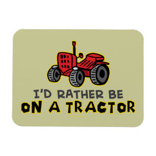 Magnet Flexible Funny tractor