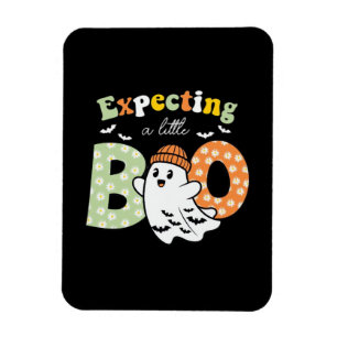 Magnet Flexible Future maman enceinte Little Boo drôle Halloween D