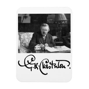 Magnet Flexible G. K. Chesterton au travail