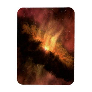 MAGNET FLEXIBLE GALAXIE EXTRAORDINAIRE AUX ÉTOILES LUMINEUSES