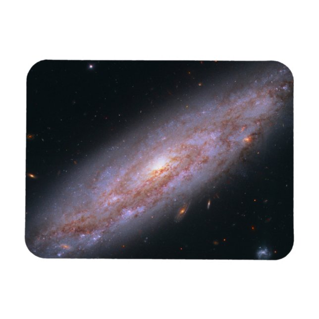 Magnet Flexible Galaxie Spirale Ngc 3972. (Horizontal)