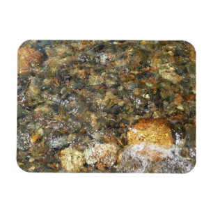 Magnet Flexible Galets Brown et gris naturel Abstrait