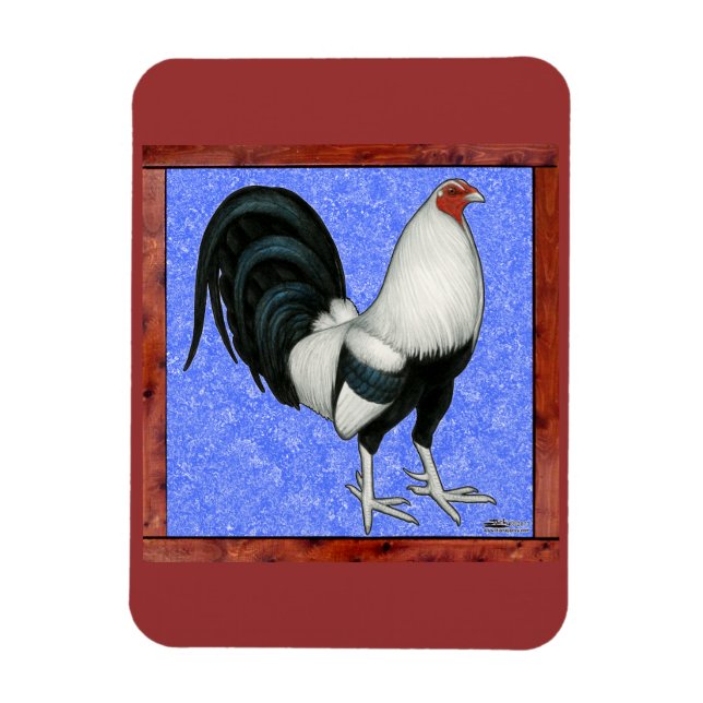 Magnet Flexible Gamecock encadré (Vertical)