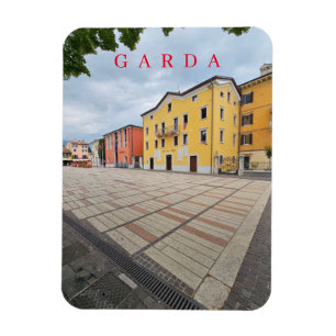 Magnet Flexible Garda Town Hall vue réfrigérateur aimant
