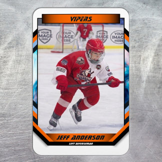 Magnet Flexible Gardien de hockey sur glace Cadeau sur mesure Oran