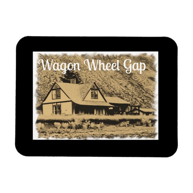 Magnet Flexible Gare de Wagon Wheel Gap (Horizontal)