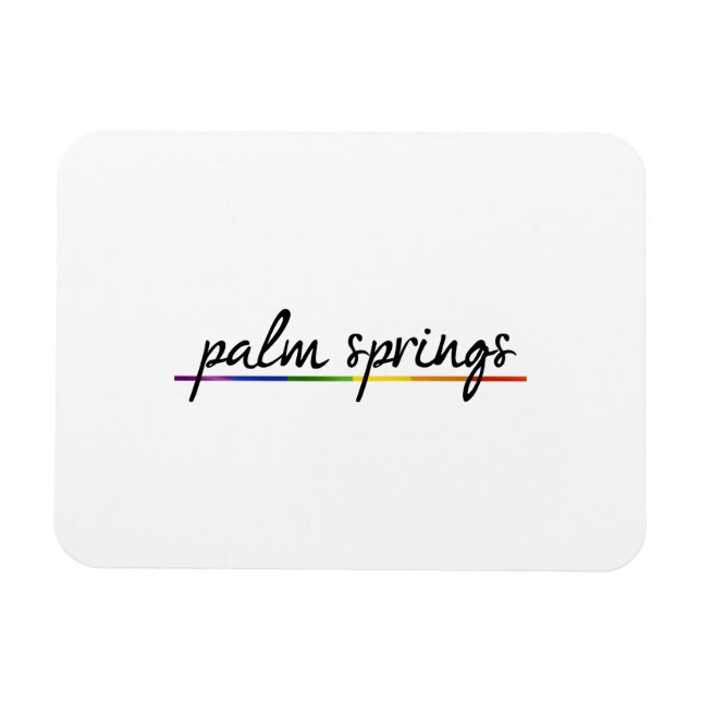 Magnet Flexible GAY PRIDE PALM SPRINGS -.png (Horizontal)