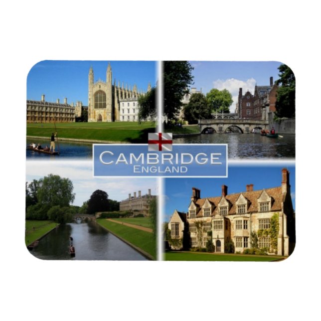 Magnet Flexible GB Royaume-Uni - Angleterre - Cambridge - (Horizontal)