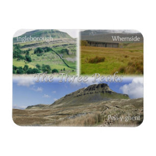 Magnet Flexible GB Royaume-Uni - Angleterre - Les trois sommets -