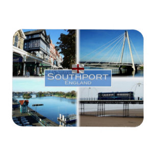 Magnet Flexible GB Royaume-Uni - Angleterre - Southport -