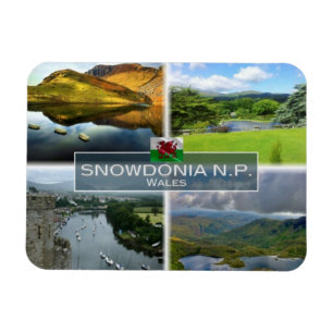Magnet Flexible GB Royaume-Uni - Pays de Galles - Snowdonia N.P. -