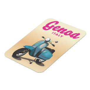 Magnet Flexible Gênes Italie scooter