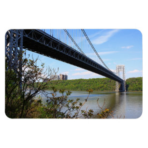 Magnet Flexible George Washington Bridge New York New Jersey