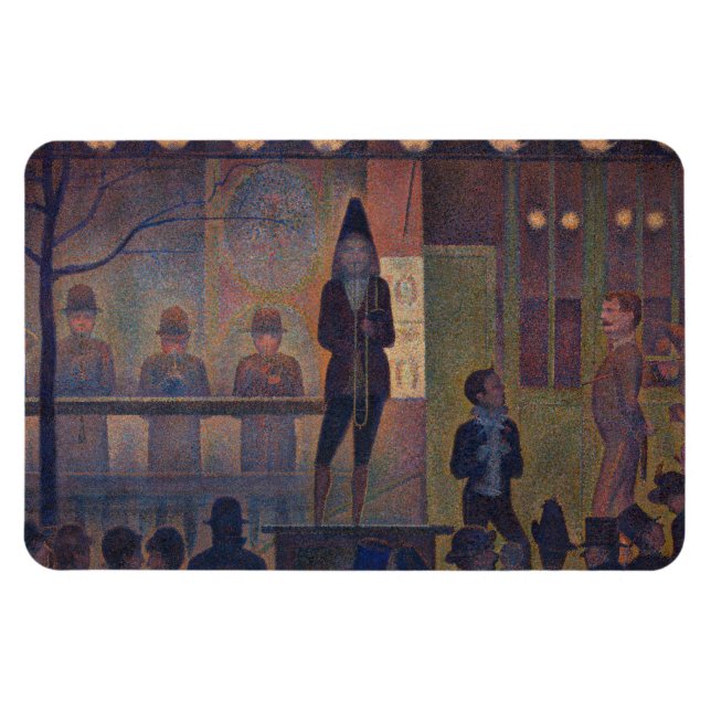Magnet Flexible Georges Seurat - Diaporama de cirque (Horizontal)