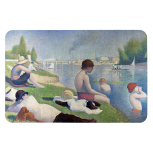 Magnet Flexible Georges Seurat - Les Baigneurs à Asnières