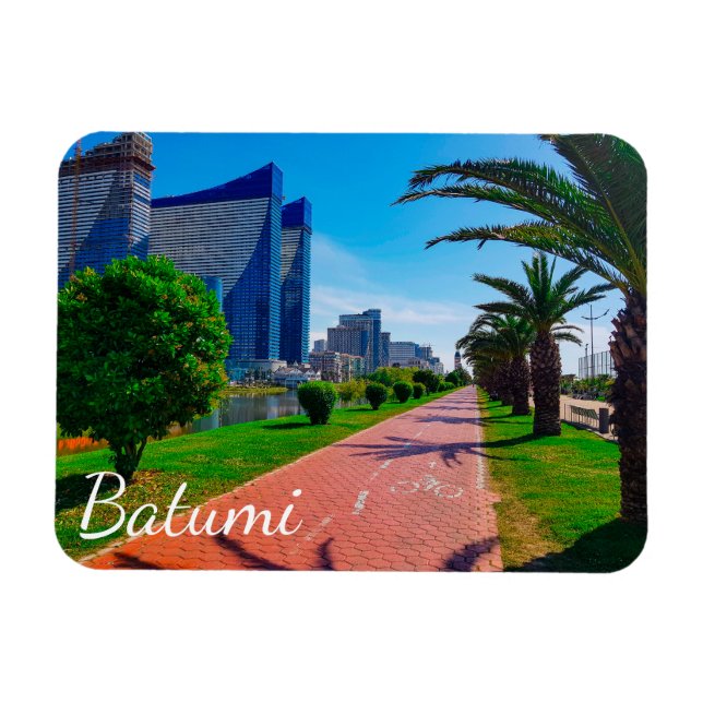 Magnet Flexible Géorgie Batumi Architecture Paysage (Horizontal)