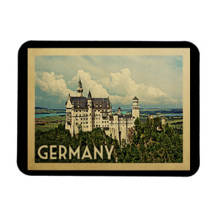 Magnet Flexible Germany Vintage Travel