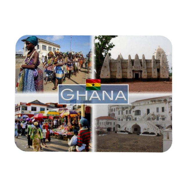 Magnet Flexible GH Ghana - Larabanga - (Horizontal)