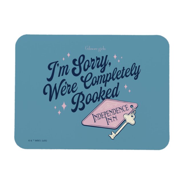 Magnet Flexible Gilmore Girls Completely Booked Design (Horizontal)