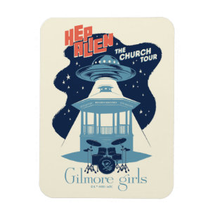Magnet Flexible Gilmore Girls Hep Alien Church Tour