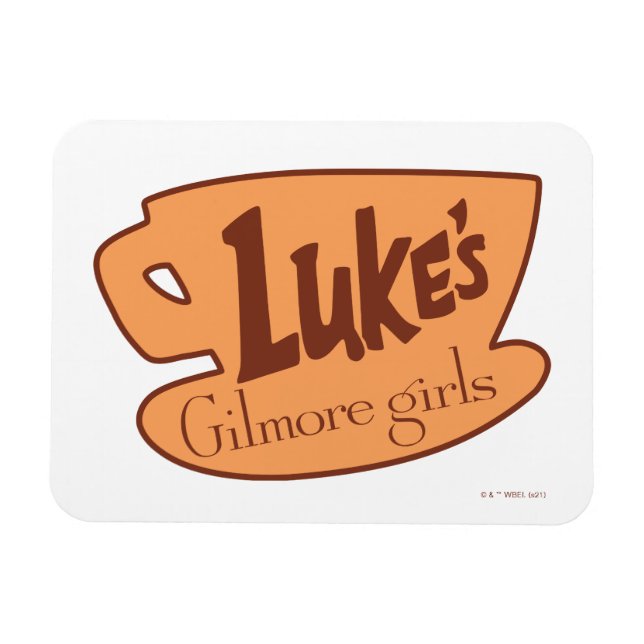 Magnet Flexible Gilmore Girls | Logo Luke's Diner (Horizontal)