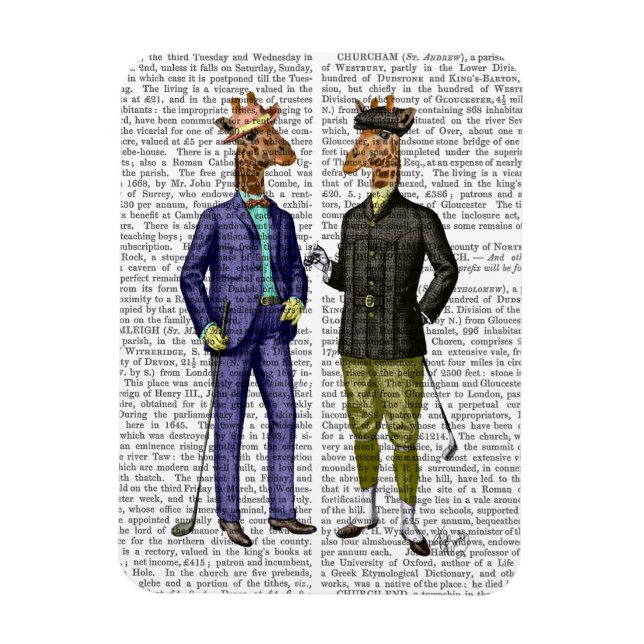 Magnet Flexible Giraffes de golf 2 (Vertical)
