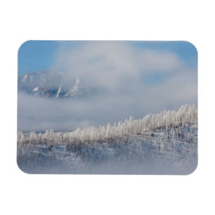 Magnet Flexible Givre et brouillard dans les montagnes