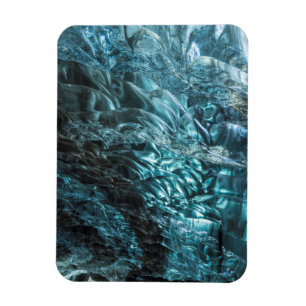 Magnet Flexible Glace bleue d'une grotte de glace, Islande