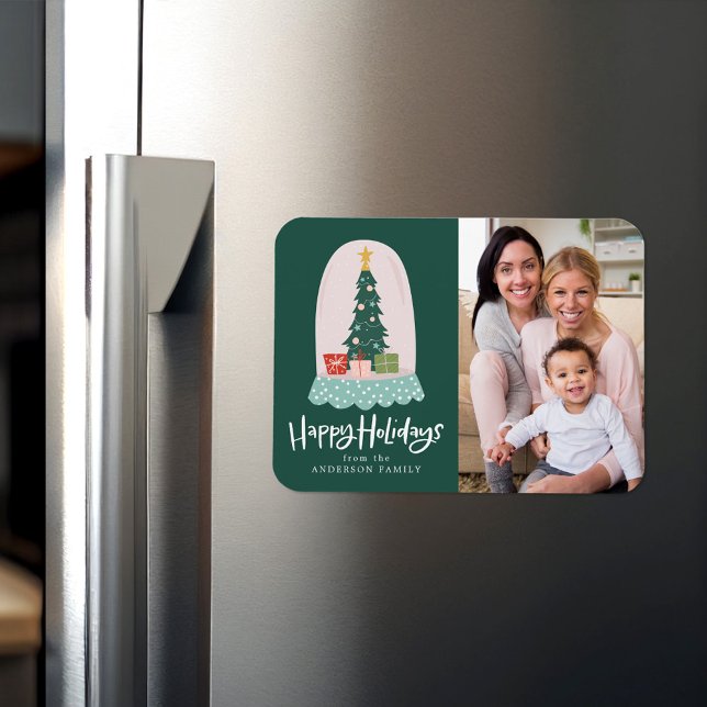 Magnet Flexible Globe de neige lunaire Vacances photo (Créateur téléchargé)