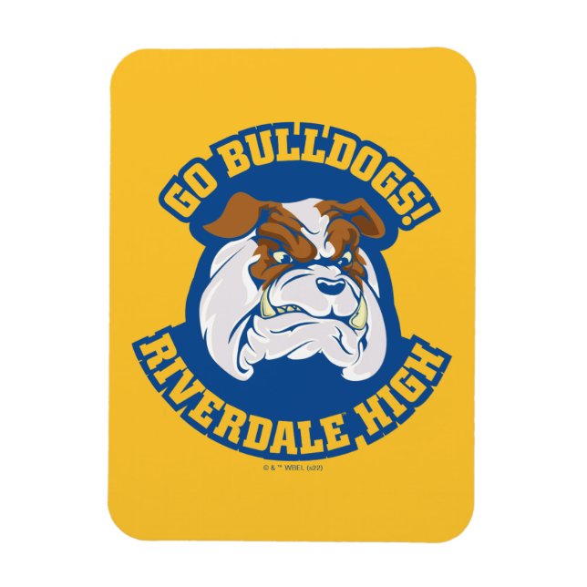 Magnet Flexible Go Bulldogs - Riverdale High (Vertical)