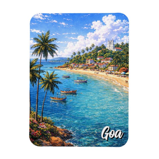 Magnet Flexible Goa Inde (Vertical)