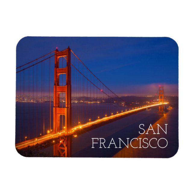 Magnet Flexible Golden Gate Bridge, Californie (Horizontal)