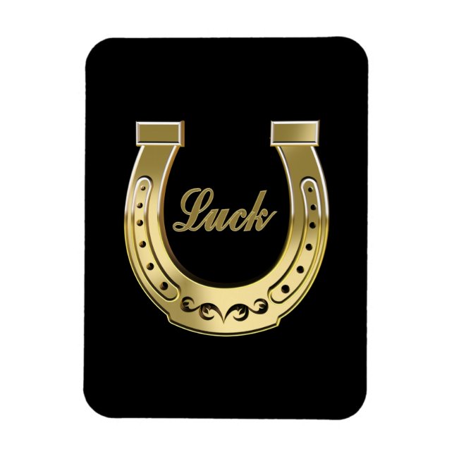 Magnet Flexible Golden horseshoe (Vertical)