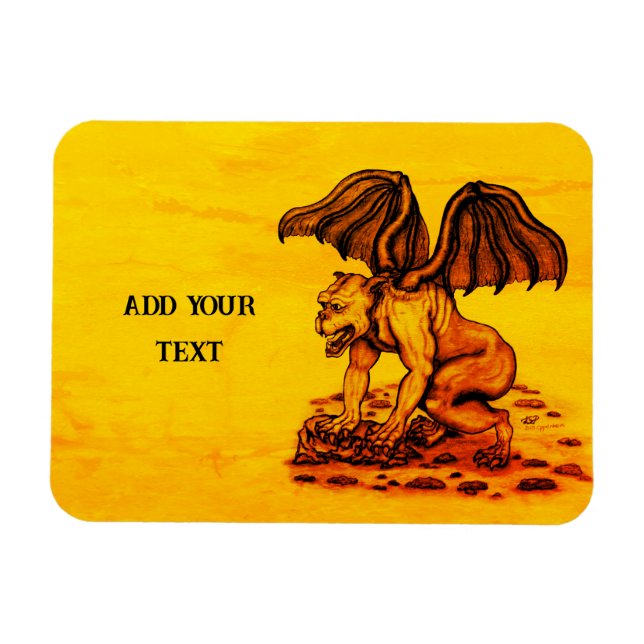 Magnet Flexible Golem Gargoyle (Horizontal)