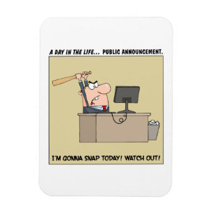 Magnet Flexible Gonna Snap (Travailleur en colère)
