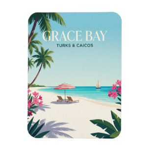 Magnet Flexible Grace Bay Turques-et-Caïques