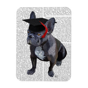 Magnet Flexible Graduation French Bulldog