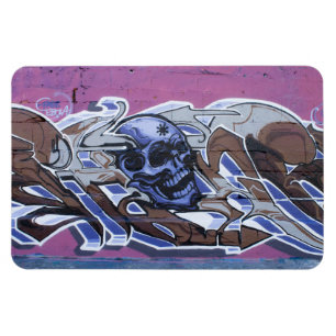 Magnet Flexible Graffiti à tête bleue