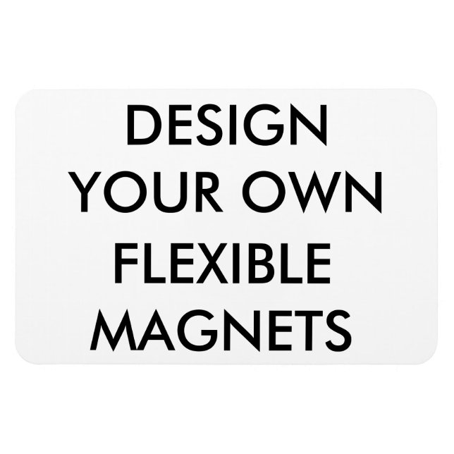 Magnet Flexible Grand aimant de réfrigérateur flexible personnalis (Horizontal)