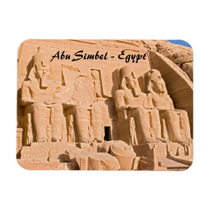 Magnet Flexible Grand Temple d'Abou Simbel - Ramses II - Egypte