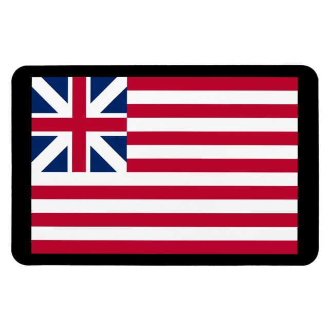 Magnet Flexible Grand Union, 1ère États-Unis Drapeau des colonies (Horizontal)
