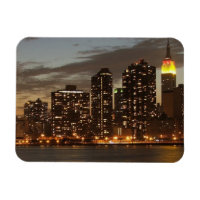 Gratte-ciel de Manhattan la nuit