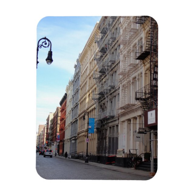 Magnet Flexible Greene Street SoHo Cast Iron Architecture New York (Vertical)