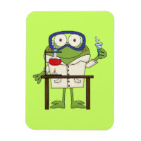 Grenouille dans le laboratoire de la Science