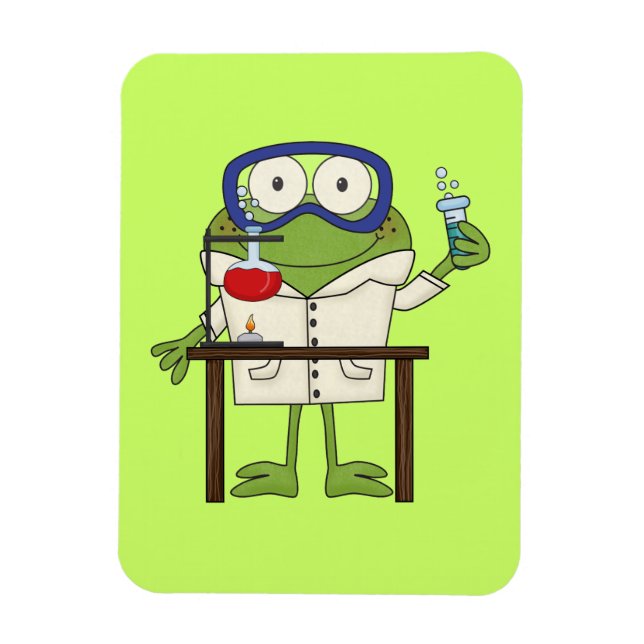 Magnet Flexible Grenouille dans le laboratoire de la Science (Vertical)