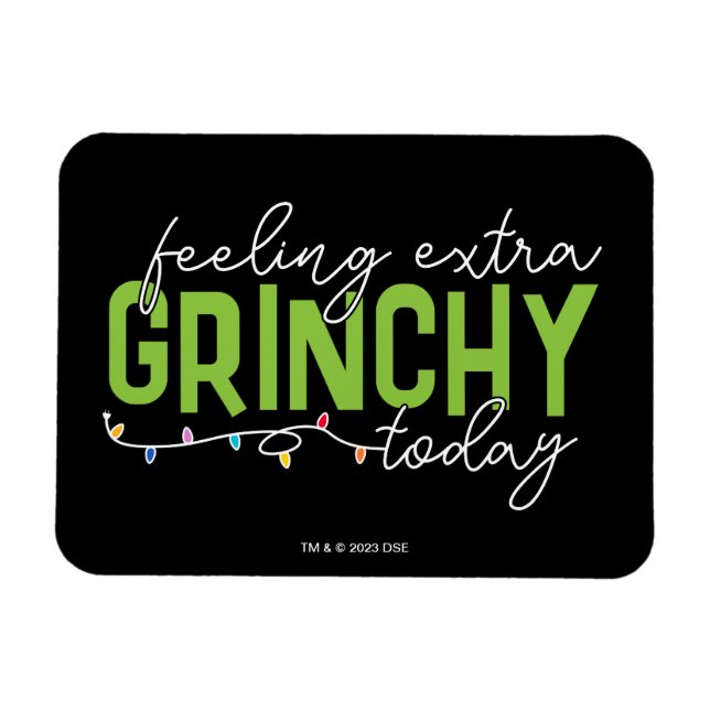 Magnet Flexible Grille | Sentiment De Grinchy Supplémentaire Aujou (Horizontal)
