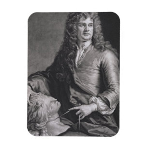Magnet Flexible Grinling Gibbons (1648-1721) (litho)