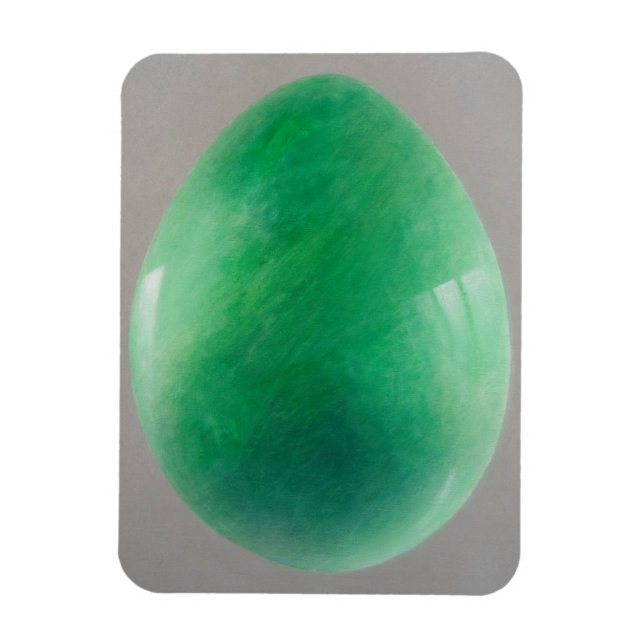 Magnet Flexible Gros Jade Egg (Vertical)