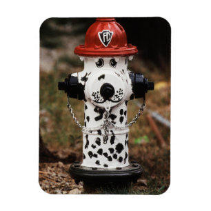 Magnet Flexible Gros plan d'une borne d'incendie