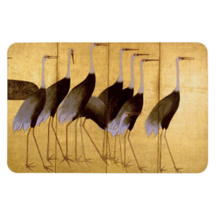 Magnet Flexible Grue, Ogata Korin Art japonais